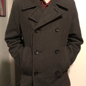 Men’s peacoat